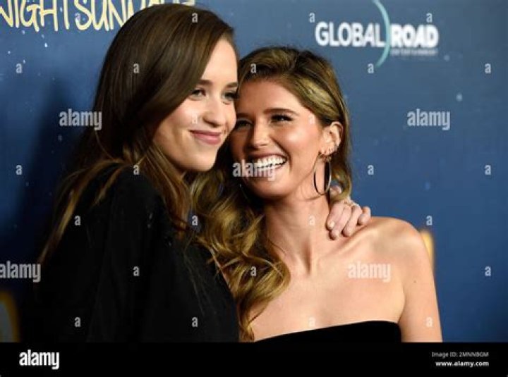 Christina Schwarzenegger (Left) and Katherine Schwarzenegger as seen in July 2015