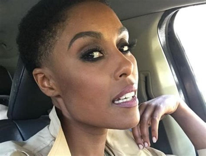 Christine Adams after getting a haircut in December 2019