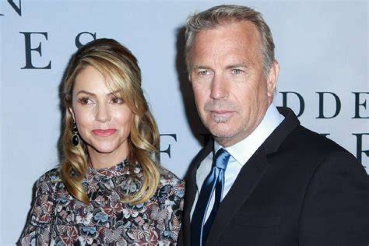 Christine Baumgartner as seen with Kevin Costner in 2022