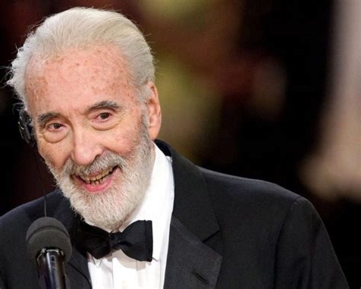 Christopher Lee in the past