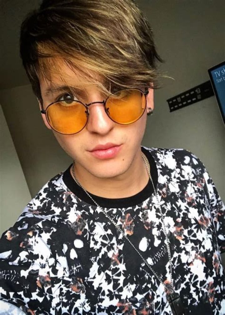 Christopher Vélez in a selfie in September 2018