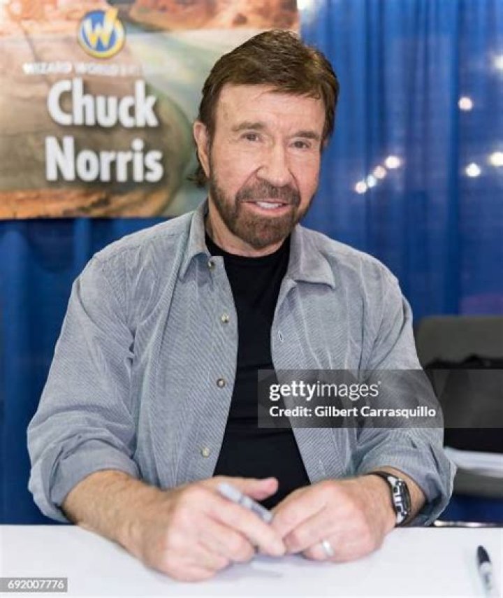 Chuck Norris during an event in November 2006