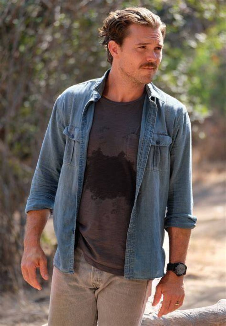 Clayne Crawford in a jet provided by Fox in February 2017