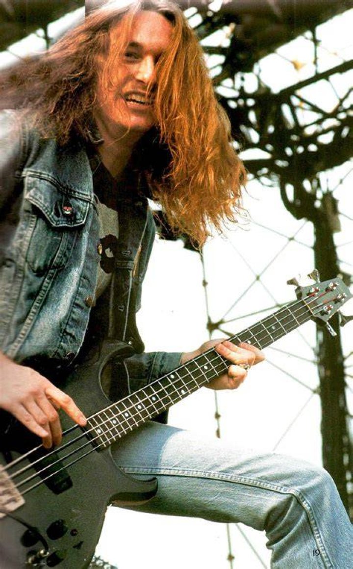 Cliff Burton in a selfie
