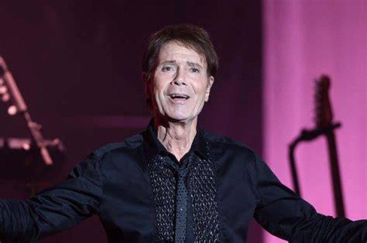 Cliff Richard as seen in July 2017
