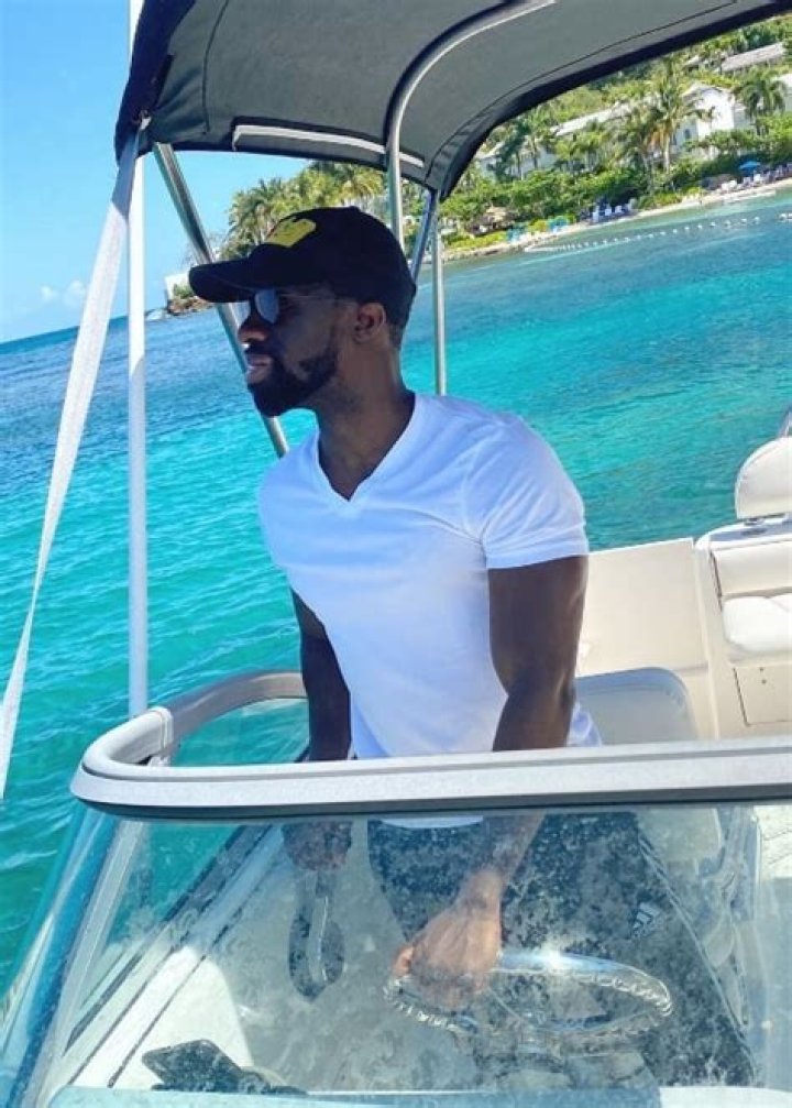 Clifford Owusu as seen while enjoying his time at Round Hill Hotel & Villas in March 2020