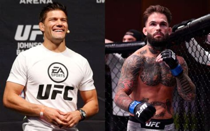 Cody Garbrandt (Right) and T.J. Dillashaw as seen in August 2018