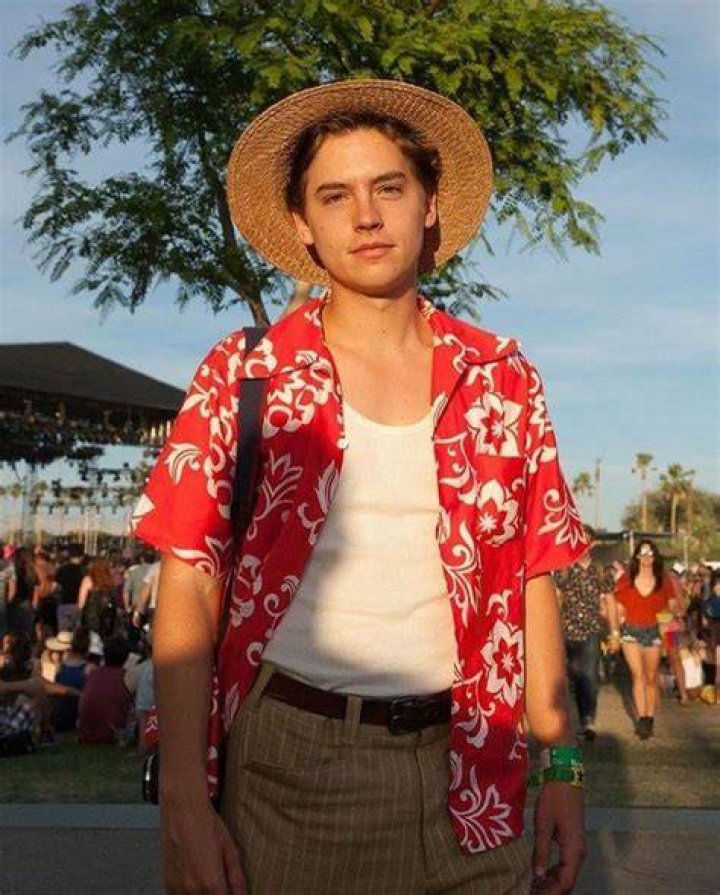 Cole Sprouse at the Coachella Valley Music & Arts Festival in April 2017