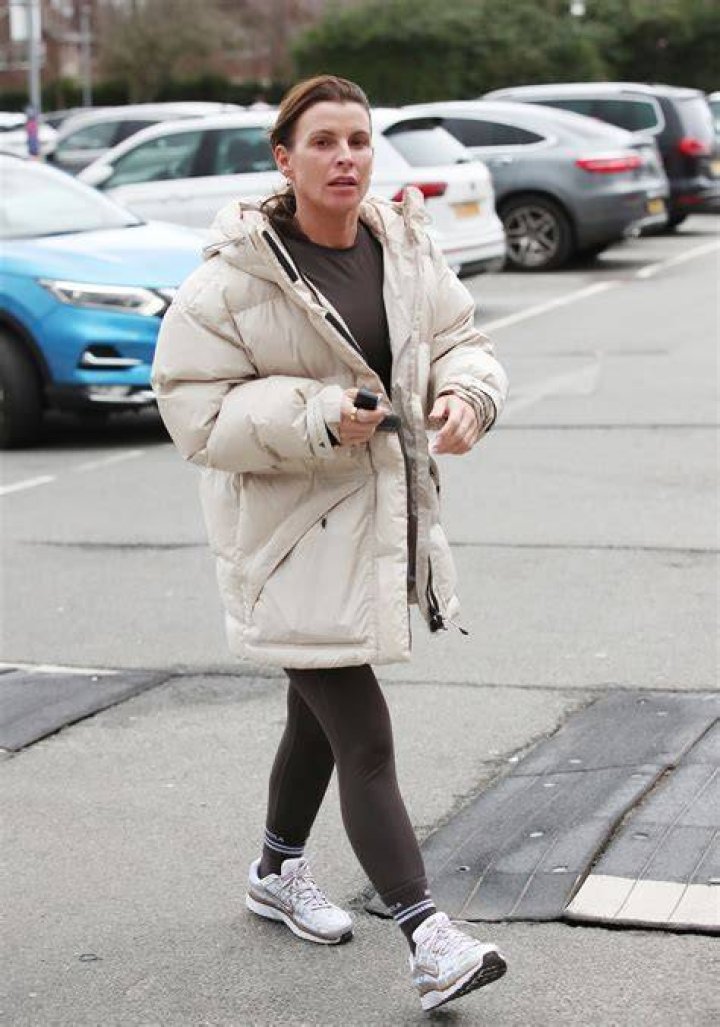 Coleen Rooney with her two sons