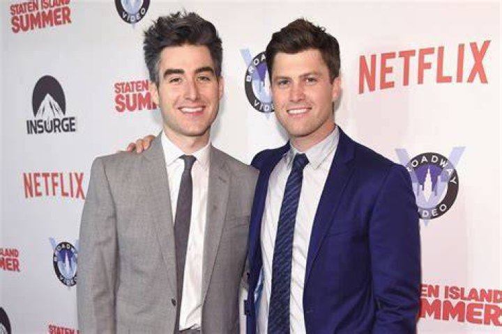 Colin Jost (Left) and Casey Jost as seen in July 2016