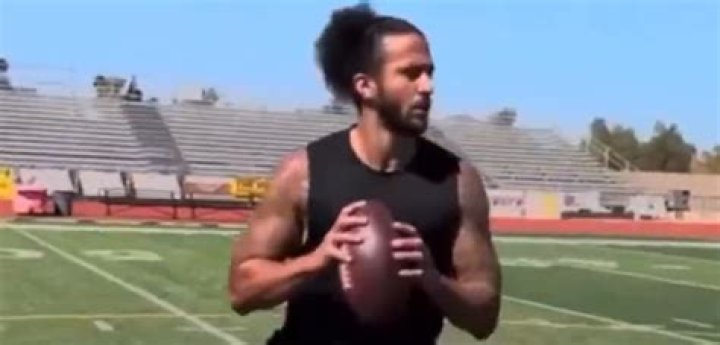 Colin Kaepernick shows off his ripped torso in a shirtless body photoshoot in 2015