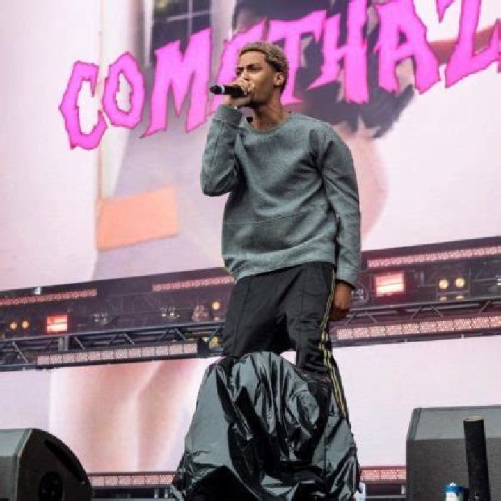 Comethazine (Right) as seen while posing for a picture in May 2019