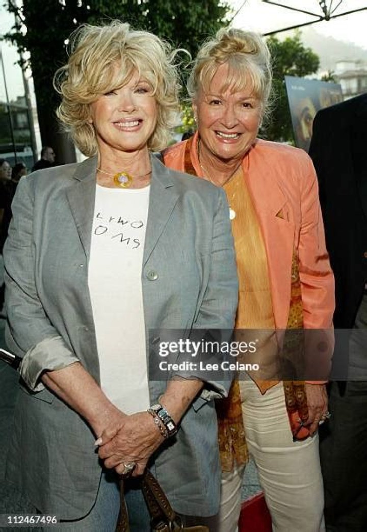 Connie Stevens with Diane Ladd as seen on her Twitter Profile in December 2012