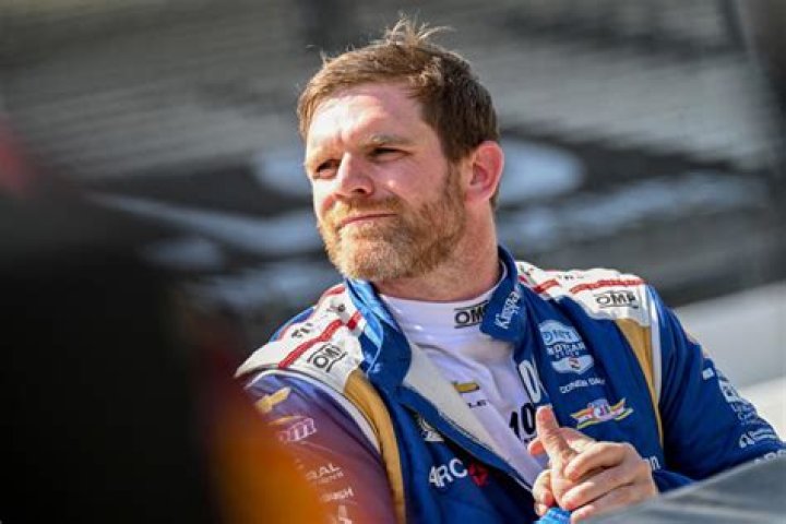 Conor Daly at Indianapolis Motor Speedway in 2018