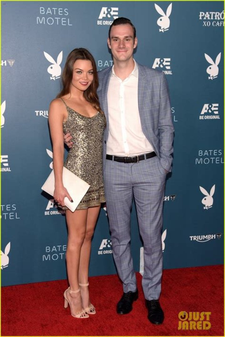 Cooper Hefner and Scarlett Hannah Byrne as seen in February 2016