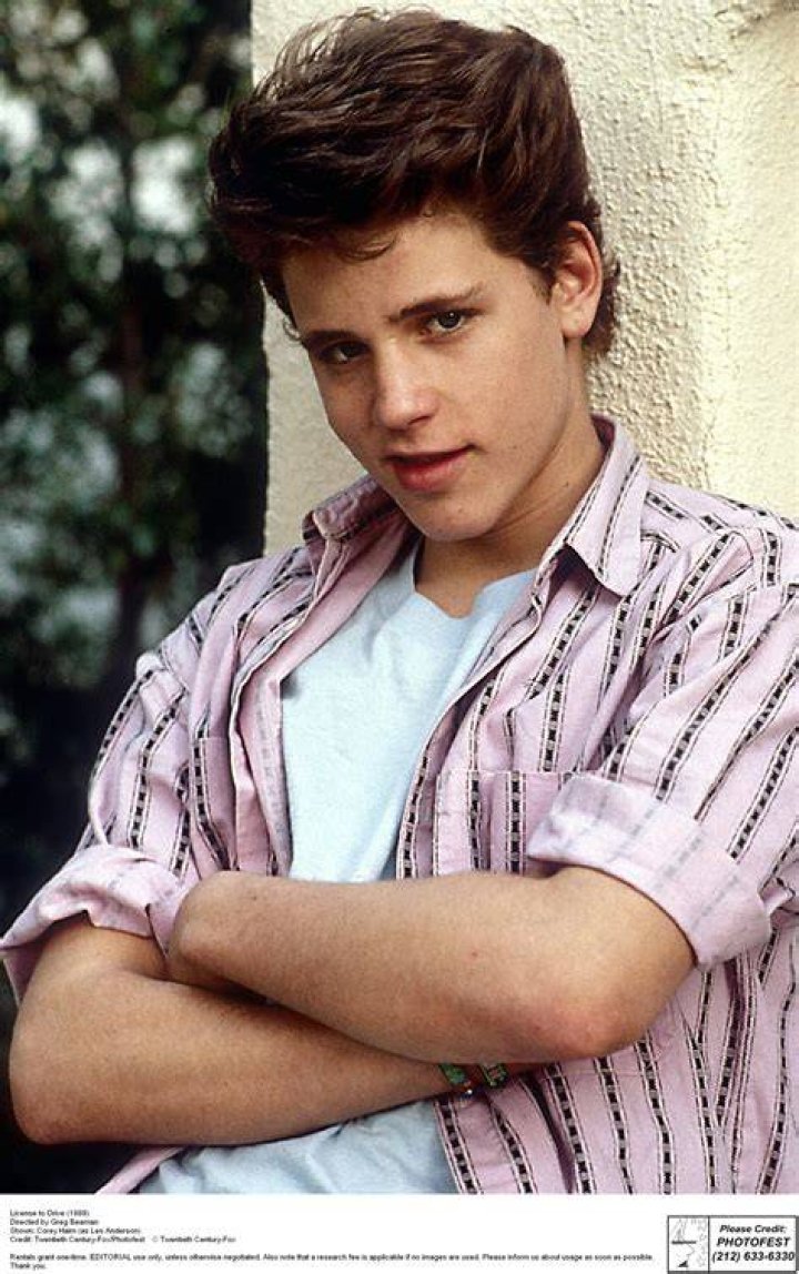 Corey Haim in a picture uploaded by Haim To Please on Instagram in July 2018