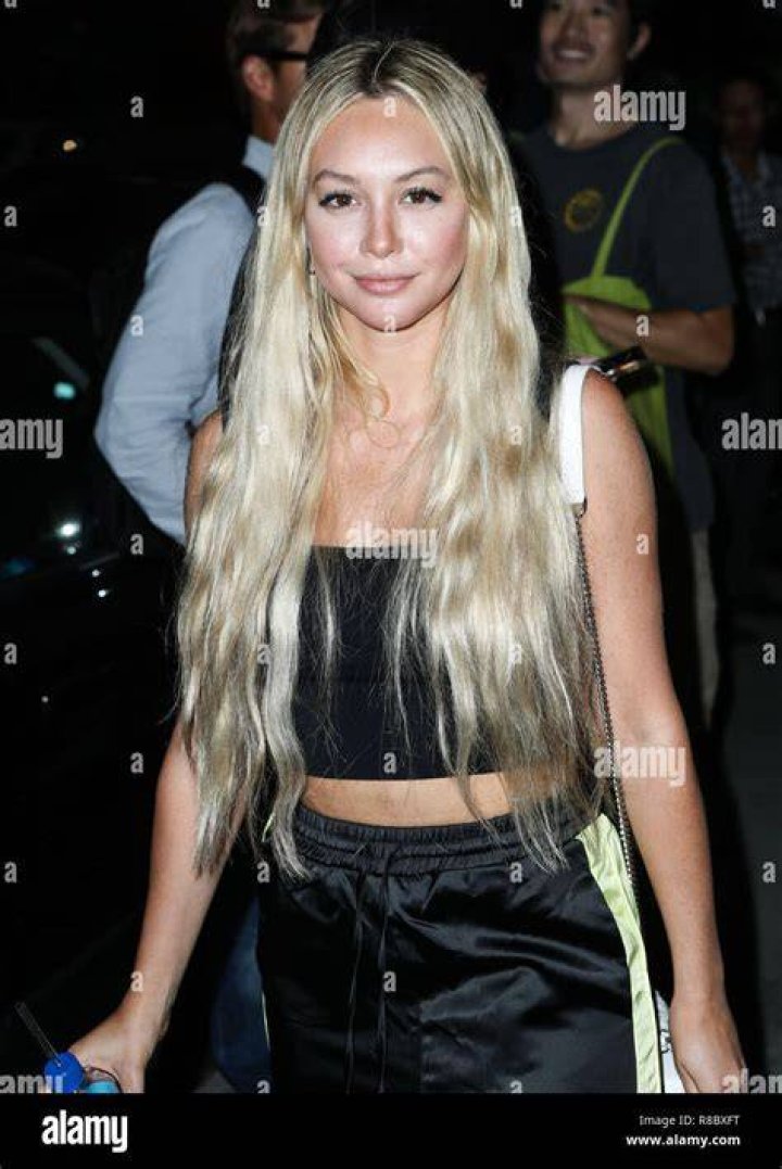 Corinne Olympios as seen in August 2018