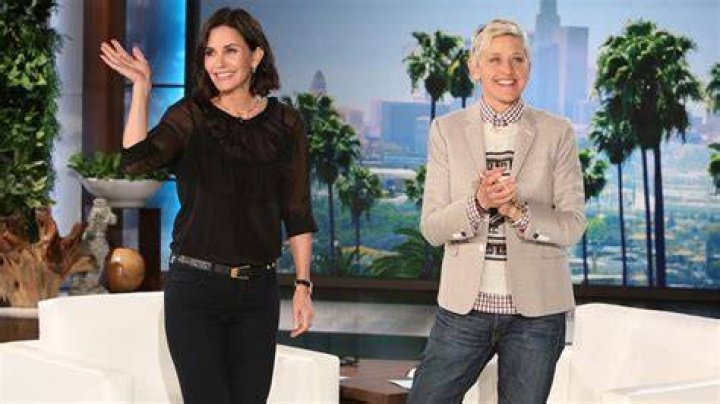 Courteney Cox Ellen Show
