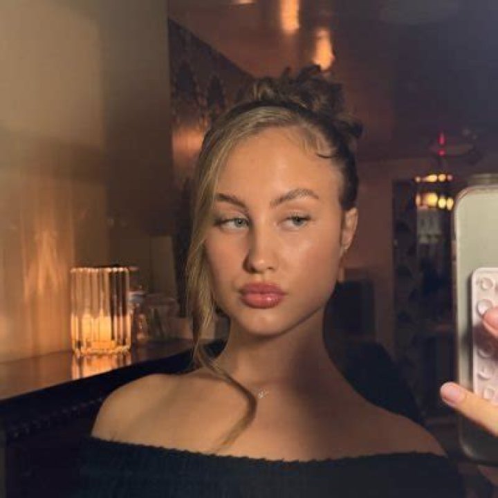 Courtney Heagle as seen in a selfie that was taken in September 2022, in Los Angeles, California