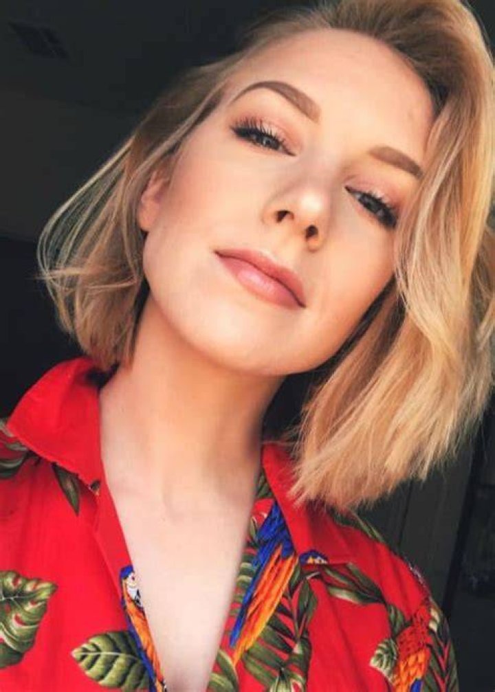 Courtney Miller in a selfie in February 2018