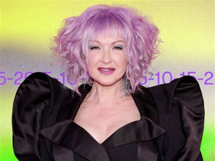 Cyndi Lauper as seen on her Instagram in April 2019