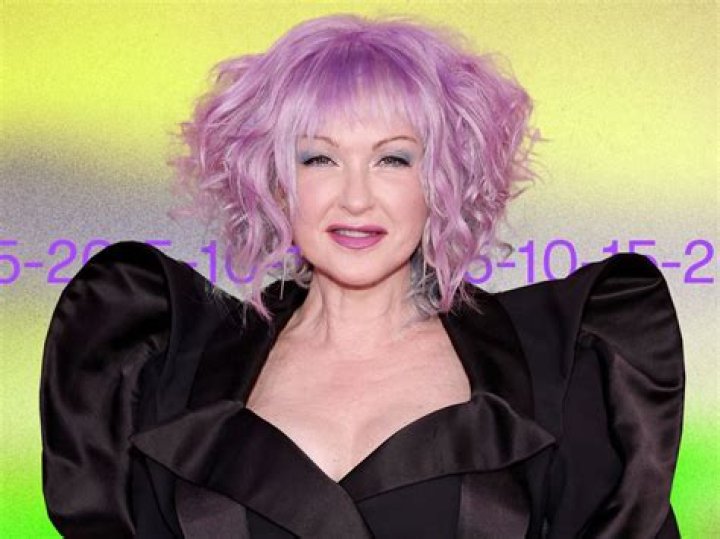 Cyndi Lauper at the 25th Anniversary of VIVAGLAM