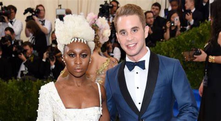 Cynthia Erivo with Ben Platt in September 2017