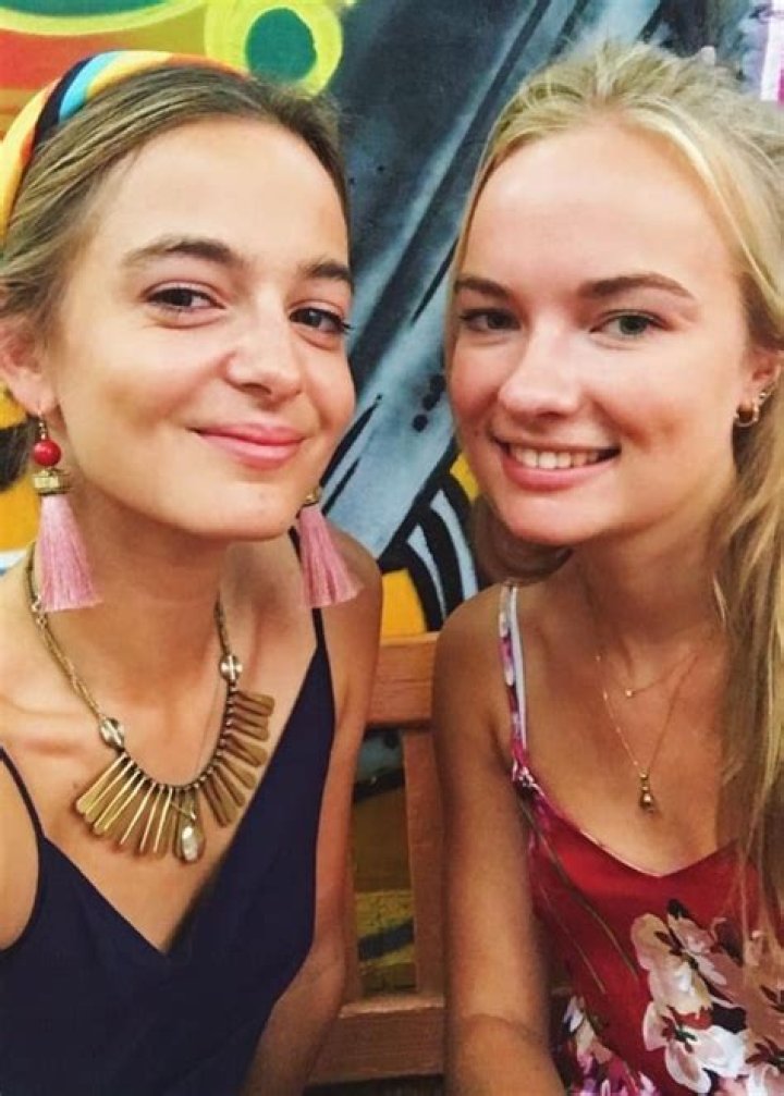 C&eacute;line Buckens (Left) with Alice Bexson in July 2018