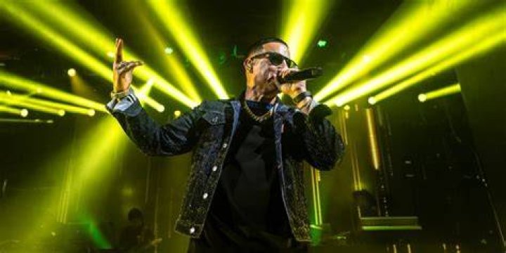 Daddy Yankee performing at the iHeartRadio Fiesta Latina festival on November 22, 2014 in Inglewood, California