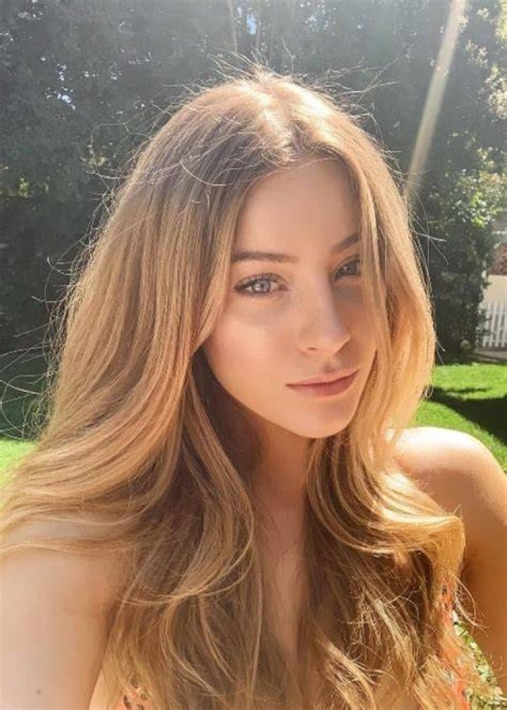 Daisy Keech as seen while posing for the camera in Los Angeles, California, United States in April 2019