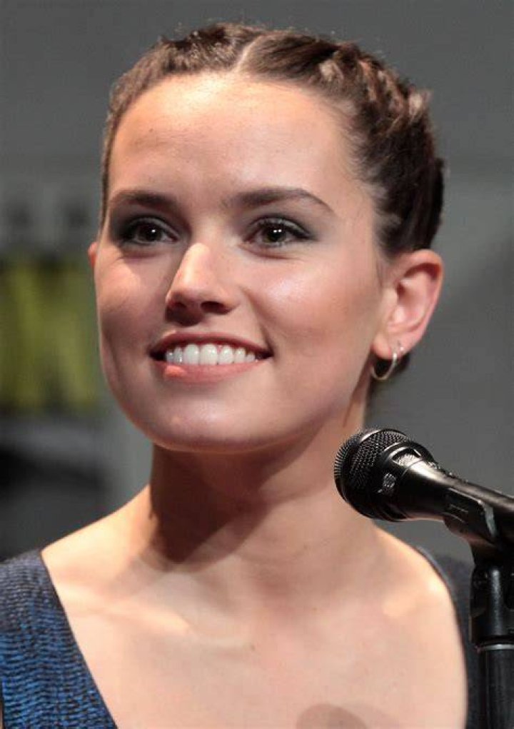 Daisy Ridley at "Star Wars: The Force Awakens" Press Conference in May 2015