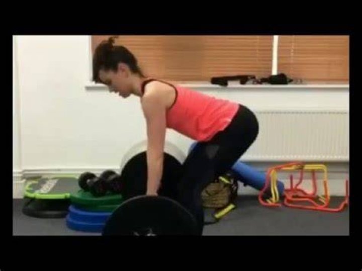 Daisy Ridley working out