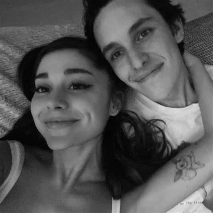 Dalton Gomez as seen while smiling in a selfie alongside Ariana Grande