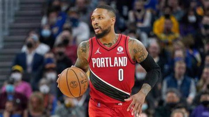 Damian Lillard in action during a Western Conference semi-finals match between Golden State Warriors and Portland Trail Blazers on May 11, 2016