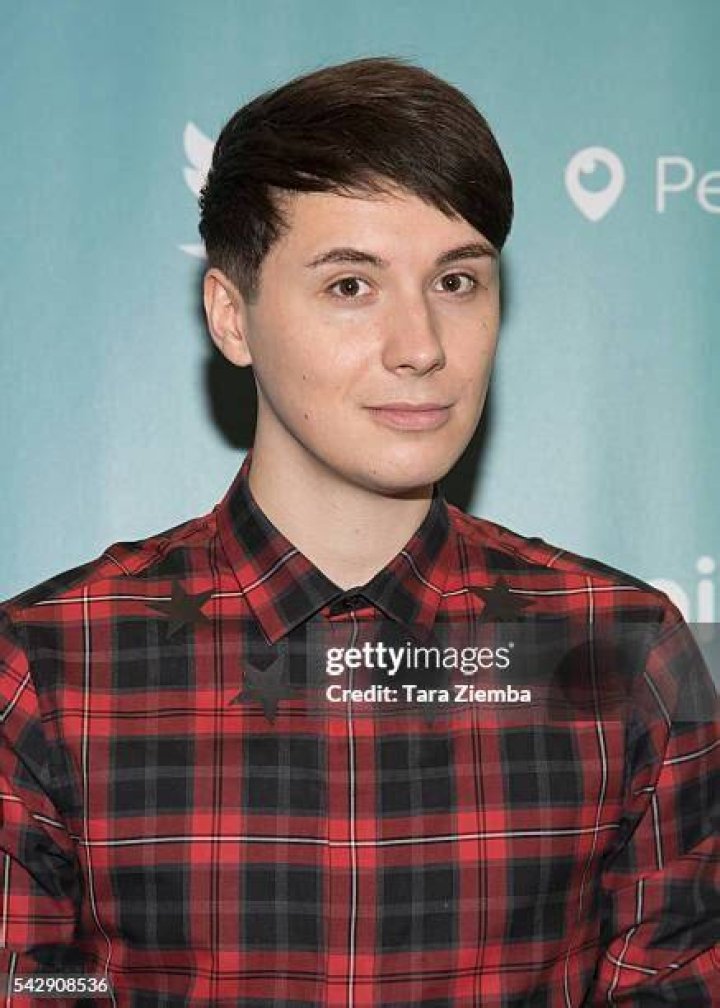 Dan Howell at the 7th Annual VidCon in Anaheim, California in June 2016