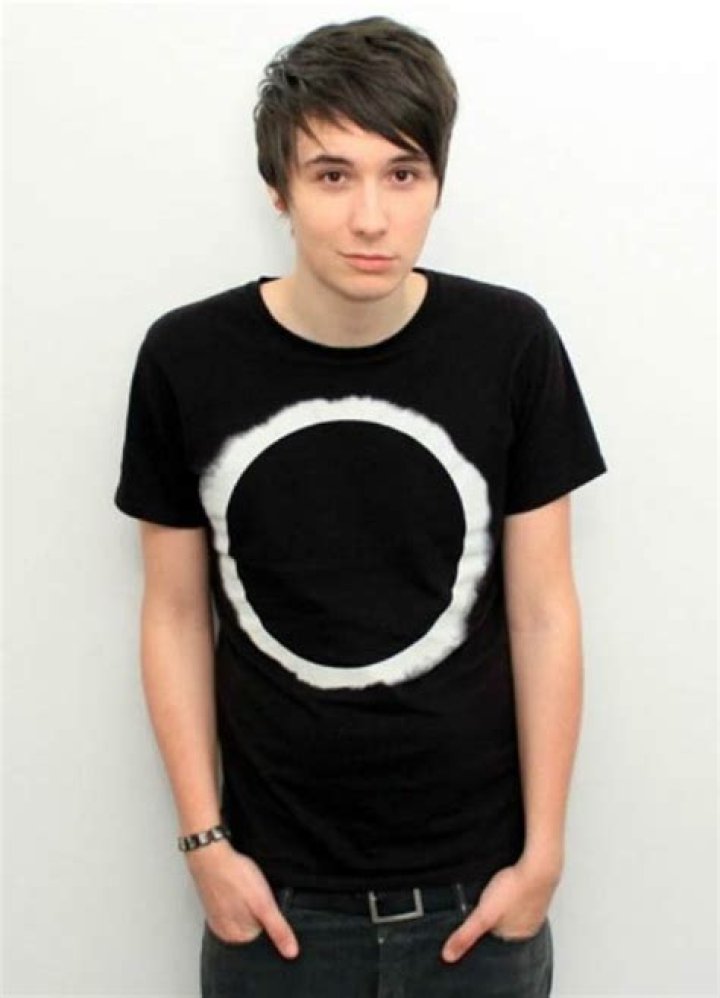 Dan Howell in a modeling photoshoot done in 2016