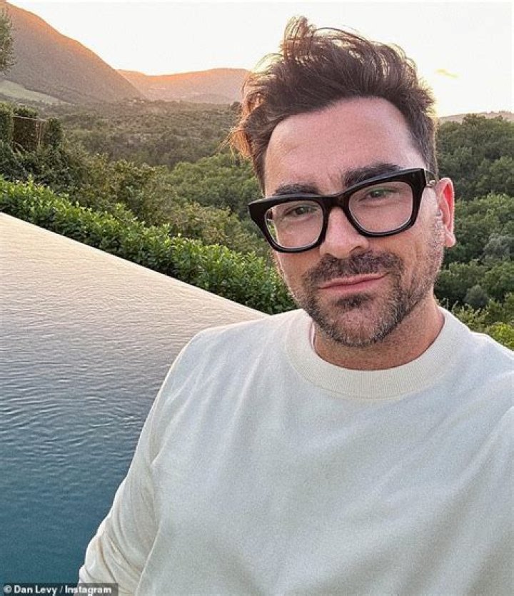 Dan Levy in a selfie in March 2017