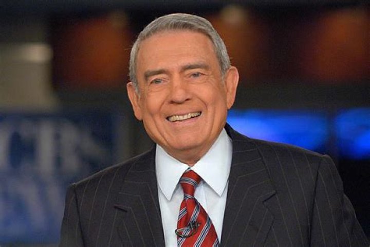 Dan Rather after receiving the Peabody Award in May 2005