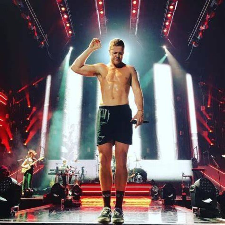 Dan Reynolds in an Instagram selfie as seen in March 2018