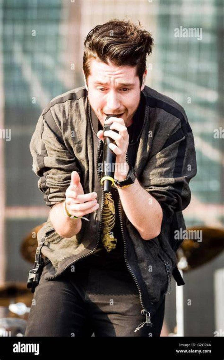 Dan Smith during a performance in June 2015