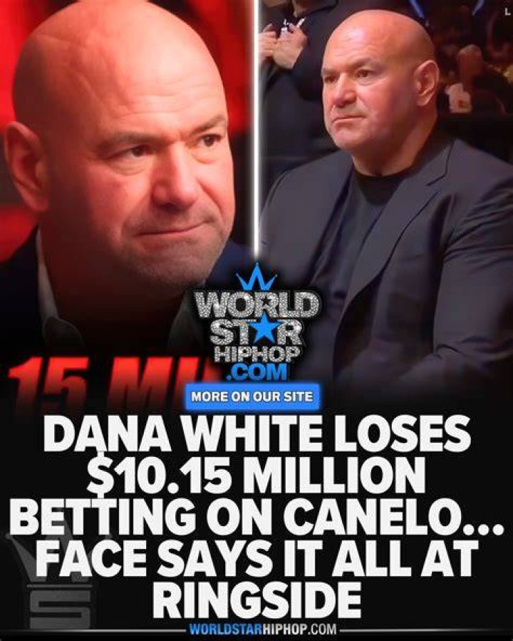 Dana White (Right) as seen while posing for a picture along with Chris 'Drama' Pfaff in August 2019