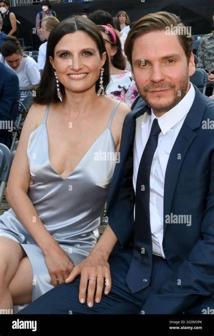 Daniel Br&uuml;hl and Felicitas Rombold, as seen in February 2020