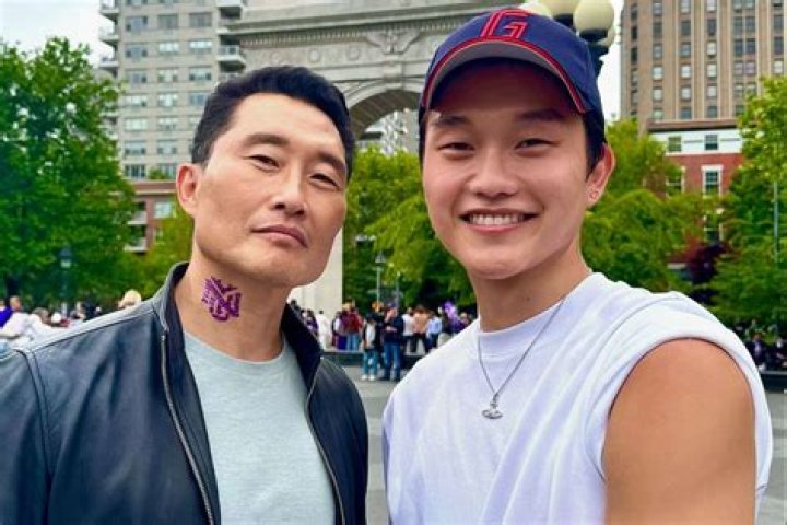 Daniel Dae Kim (Left) and Solimane Lamouri as seen in March 2017