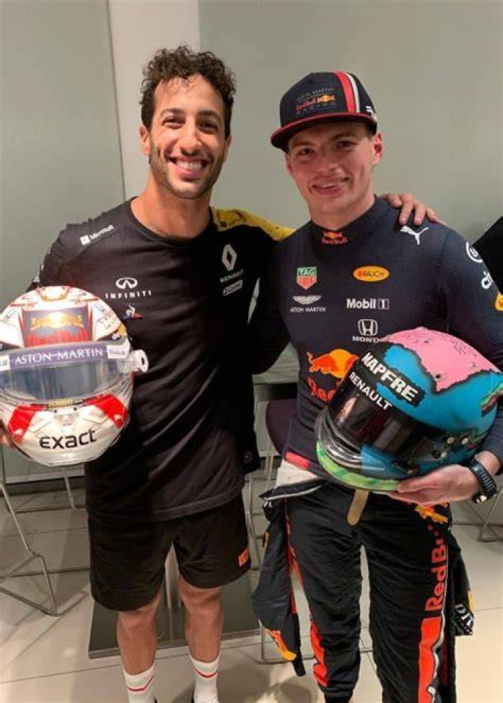 Daniel Ricciardo as seen in an Instagram Post in October 2019