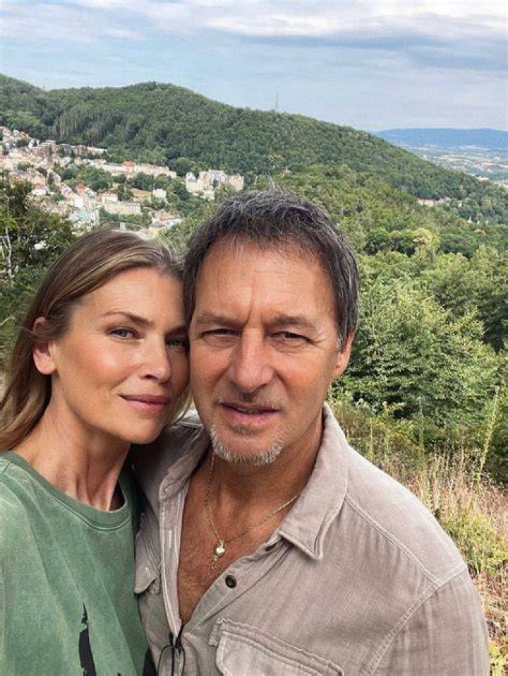 Daniela Peštová as seen while clicking a glammed-up selfie in February 2020