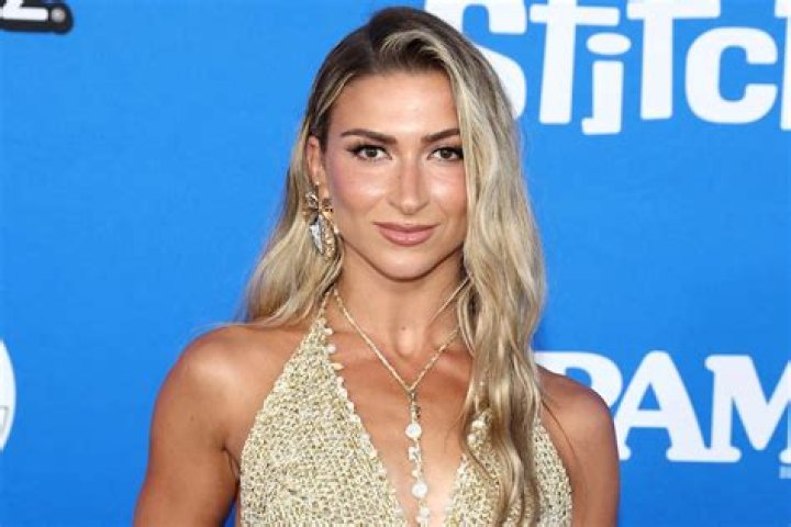 Daniella Karagach in May 2019 disclosing how she loves to wear the beautiful dresses on tour