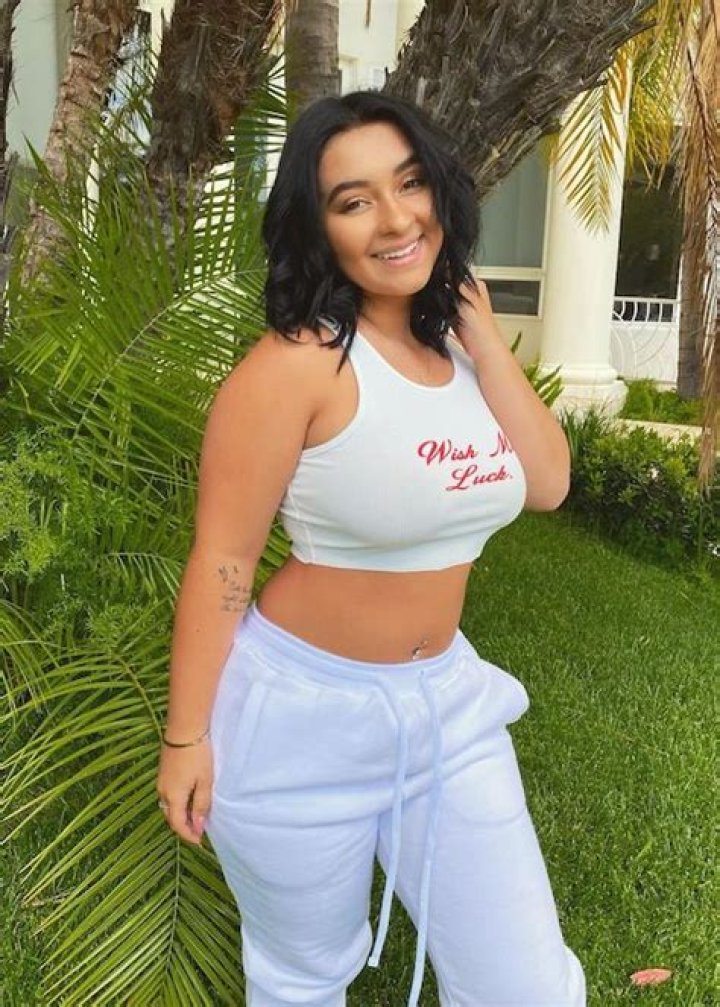 Danielle Cohn modeling as seen in April 2021