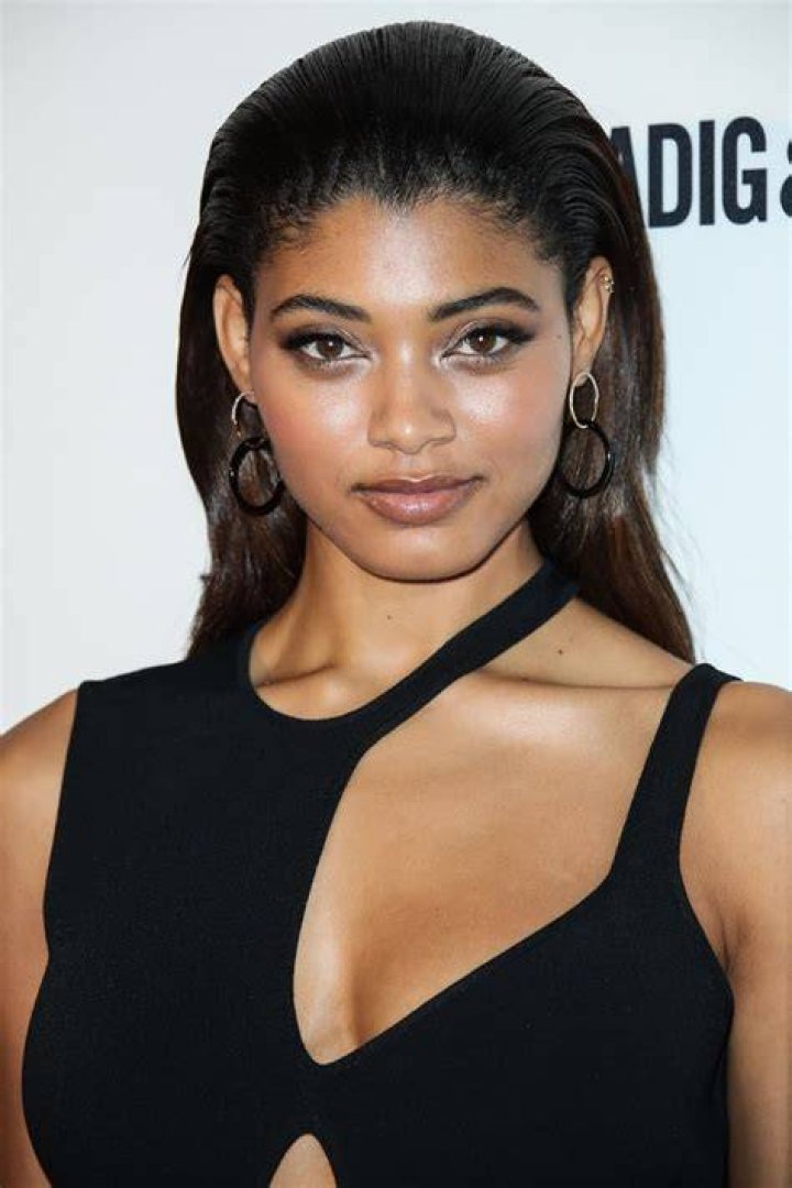 Danielle Herrington poses for a swimsuit photoshoot in 2017