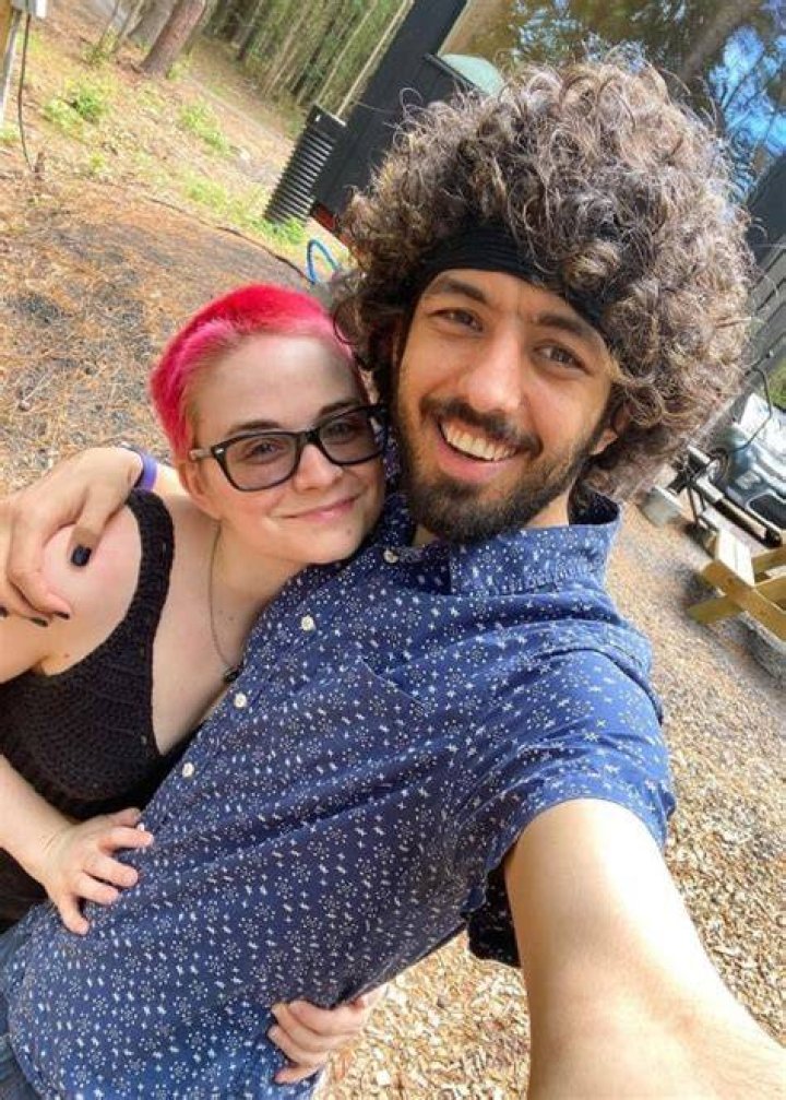 Danny Haddad as seen in a selfie with her husband Danny Haddad in July 2020