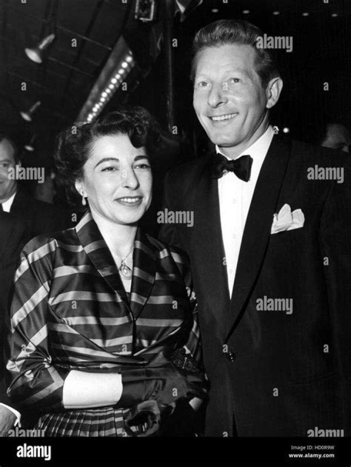 Danny Kaye and Sylvia Fine as seen in the December 1945 issue of Tune In